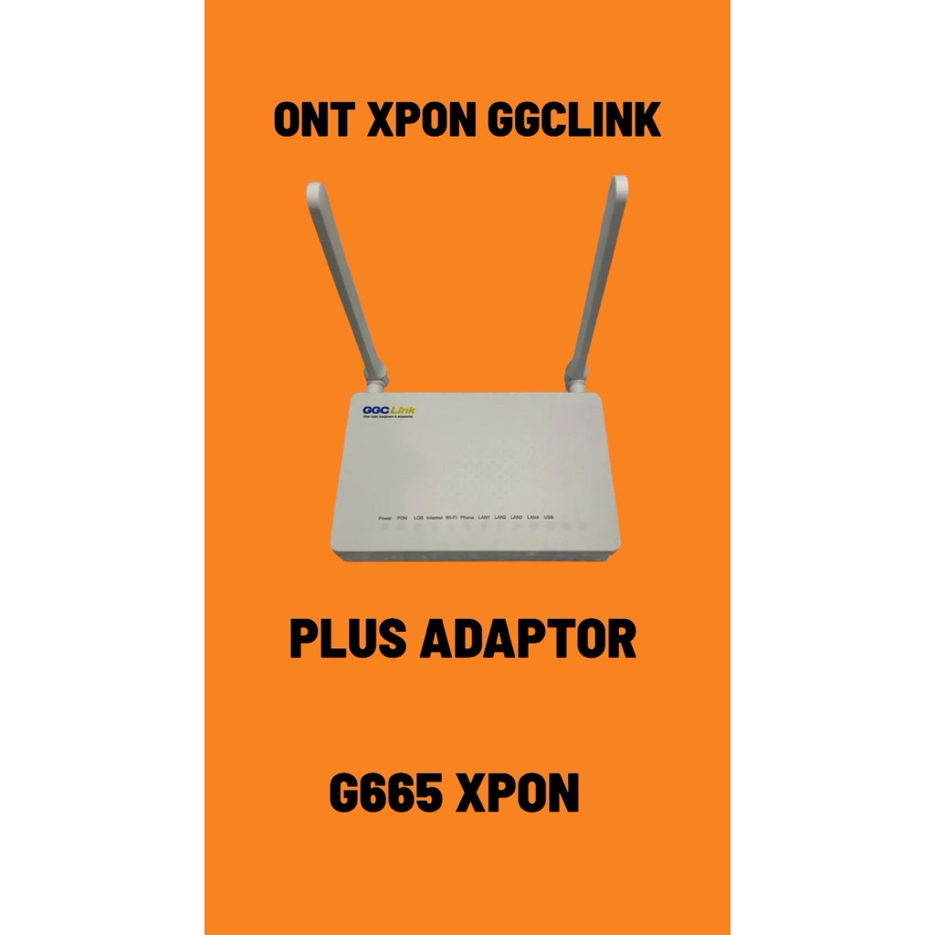 ONT XPON GGCLINK G665 XPON