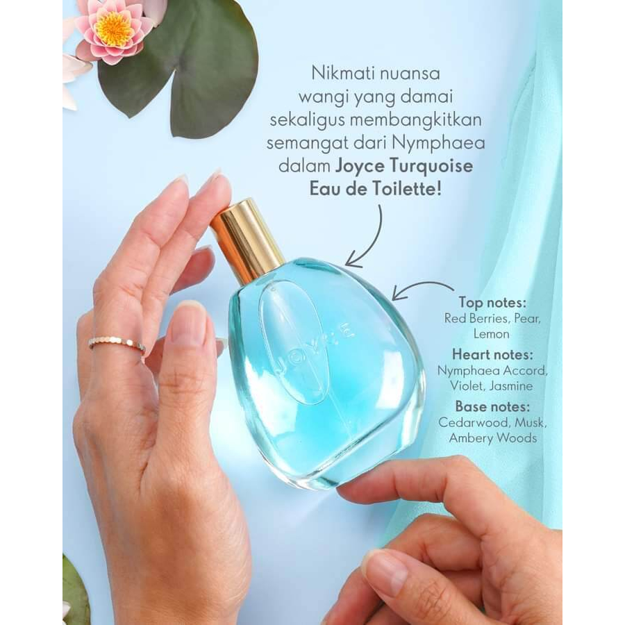 Joyce Turquoise Eau de Toilette parfum wanita oriflame