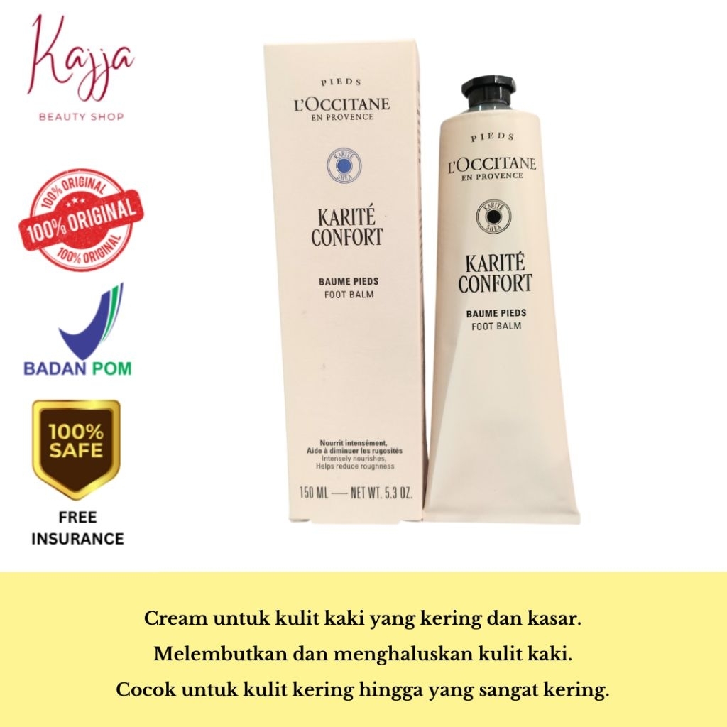 Loccitane Shea Butter Intensive Foot Balm 50ml / Loccitane Shea Butter Intensive Foot Balm 150ml