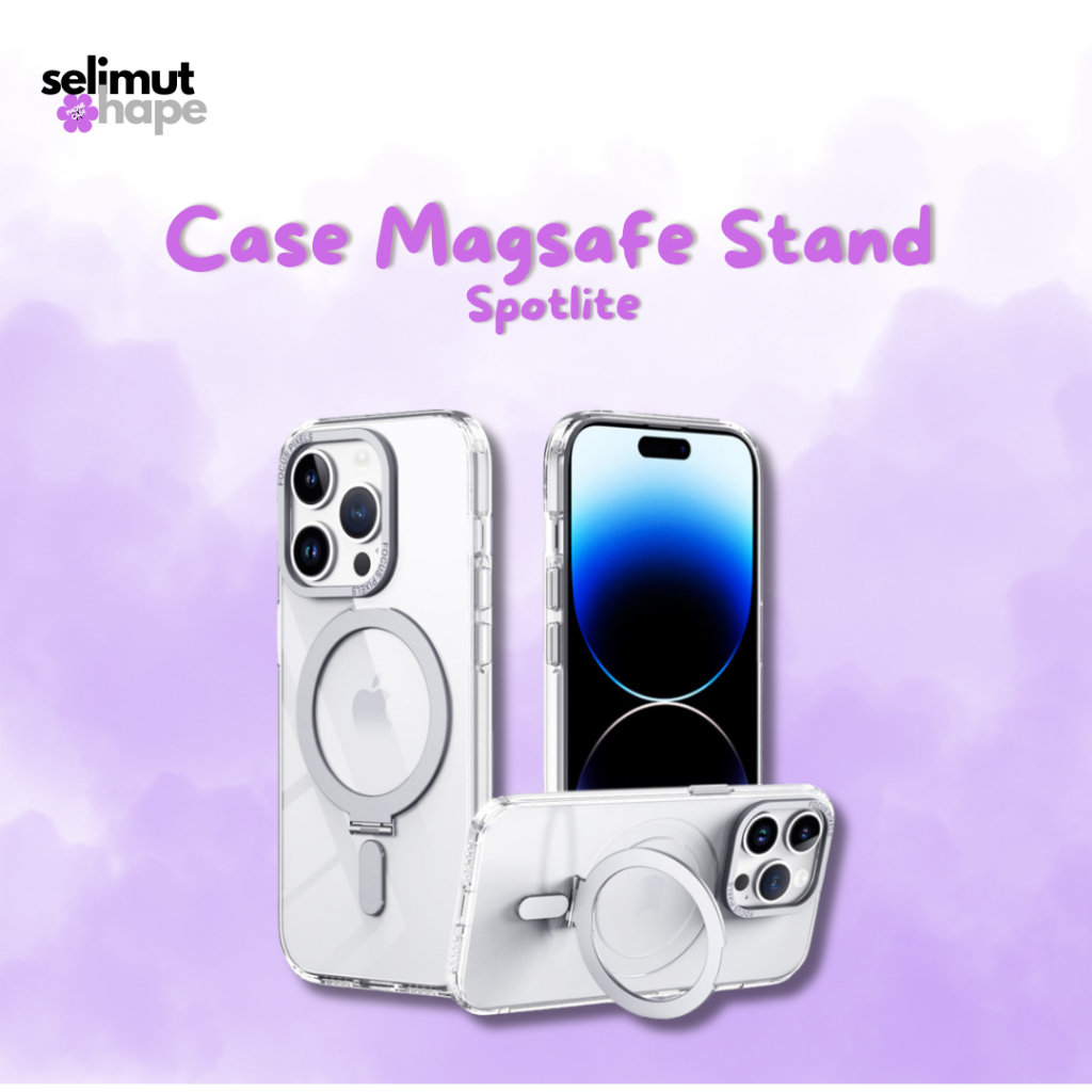 Case Magsafe With Ring Stand - iPhone 12 / 12 Pro / 12 Pro Max