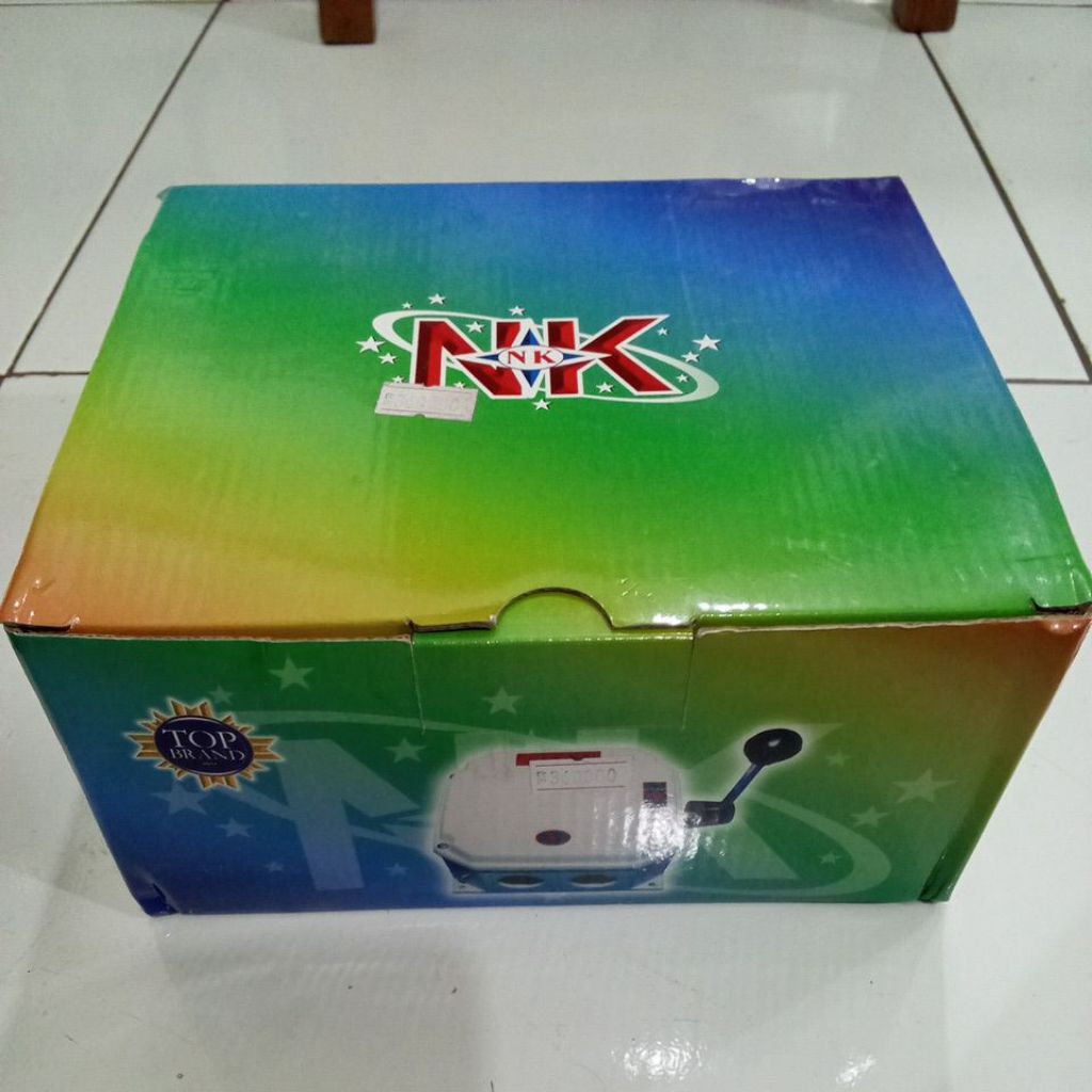 OHM Saklar Handle NK 32A odel Pisau 4 Pole GZ ON OFF ON untuk PLN / GENSET