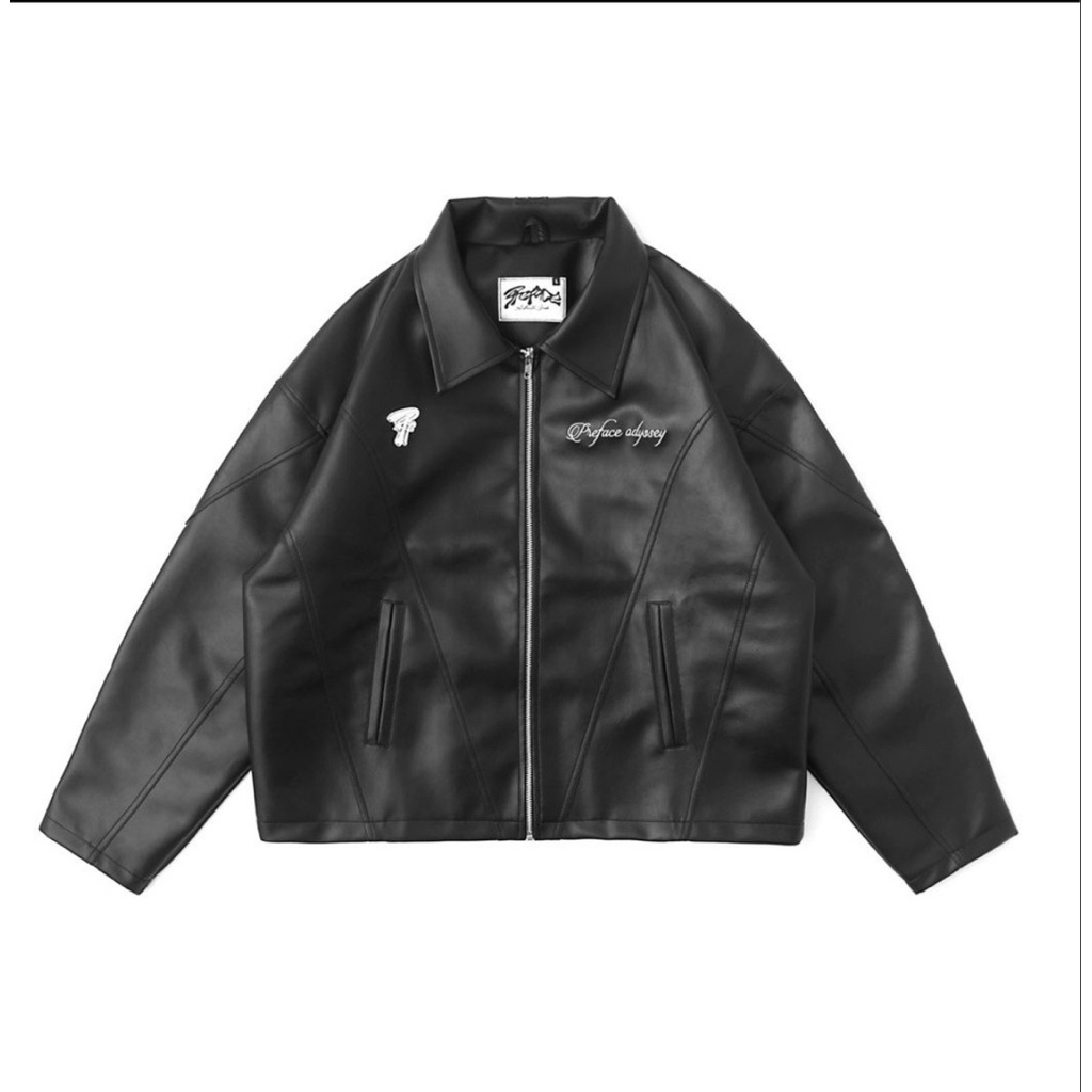 PREFACE LEATHER JACKET