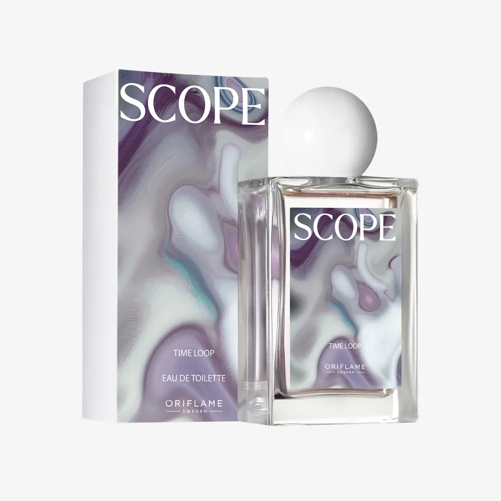 Scope Time Loop Eau de Toilette parfum pria/wanita oriflame