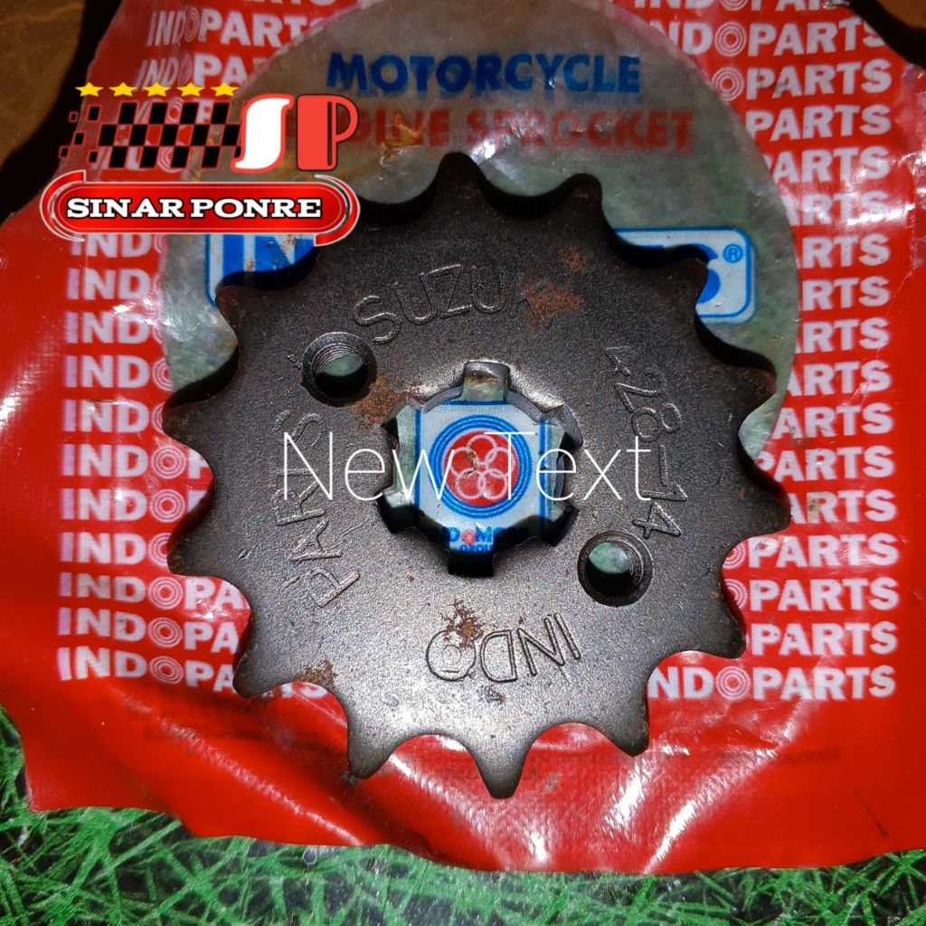 GEAR  DEPAN SATRIA FU 150 UKURAN 14T