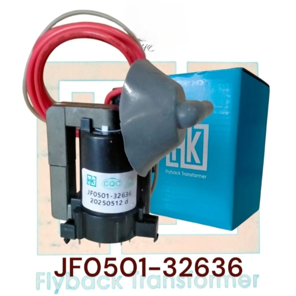 HK Flyback TV Jf0501-32636  FA 143 WJZZ Untuk TV Tabung Polytron 21 inch Slim Product HK Berkualitas
