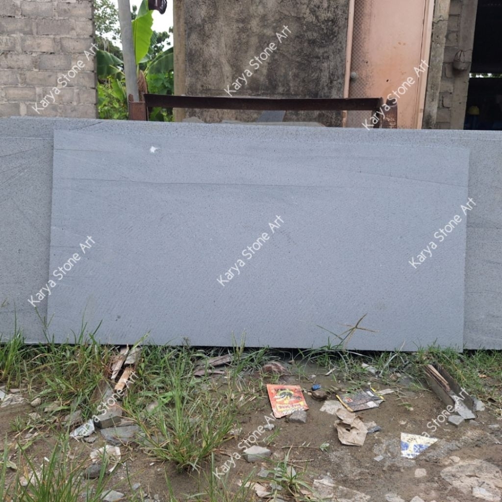 Batu Andesit Polos ( RTM 60x120 ) | Andesit Rata Mesin | Batu Andesit Abu | Andesit Dinding | Batu A