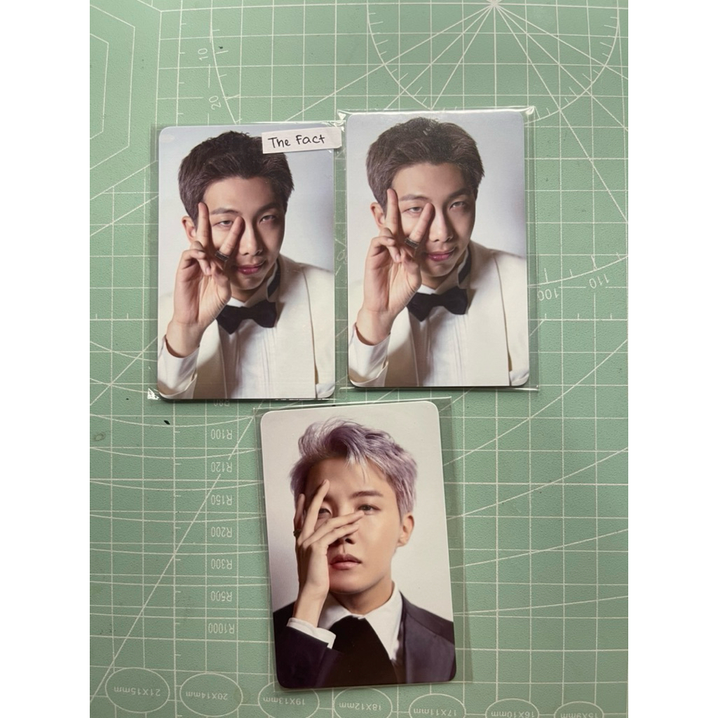 READY BTS RM Jhope Photocard The Fact Official PC