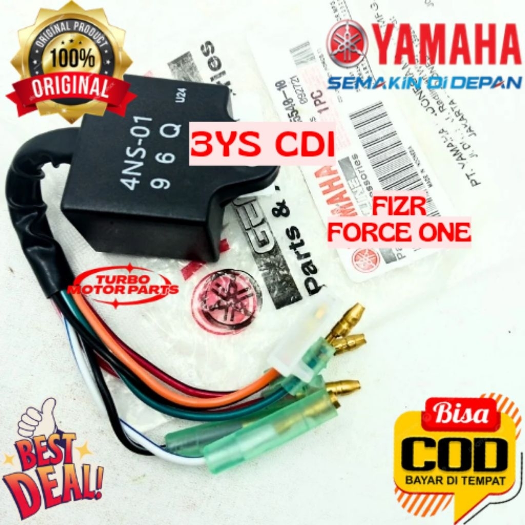 CDI ORIGINAL YAMAHA KODE 3YS, CDI FIZR, CDI FORCE ONE