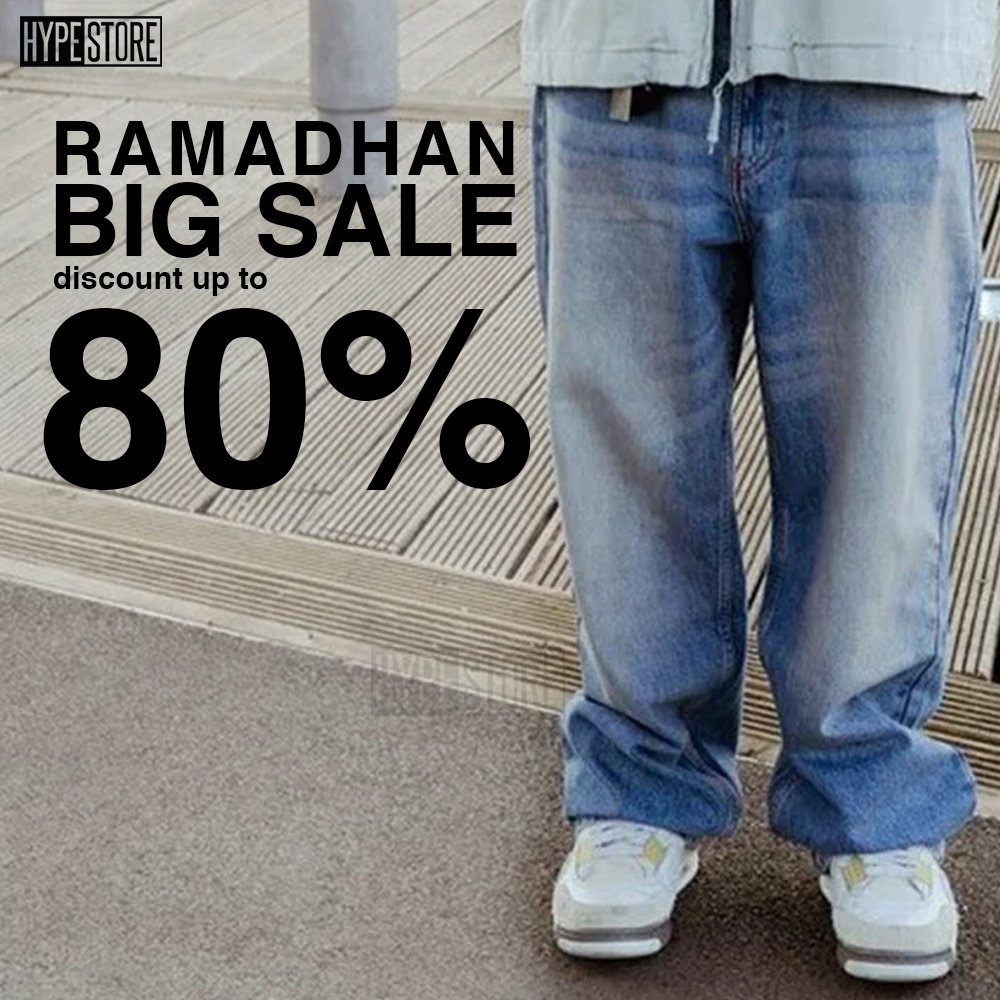 [SALE] Hypestore Celana Jeans Pria Bershka Men Faded Skater Jeans