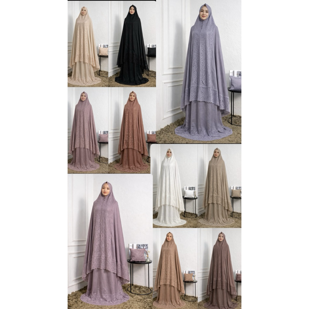 Mukena Renda Santorini Premium