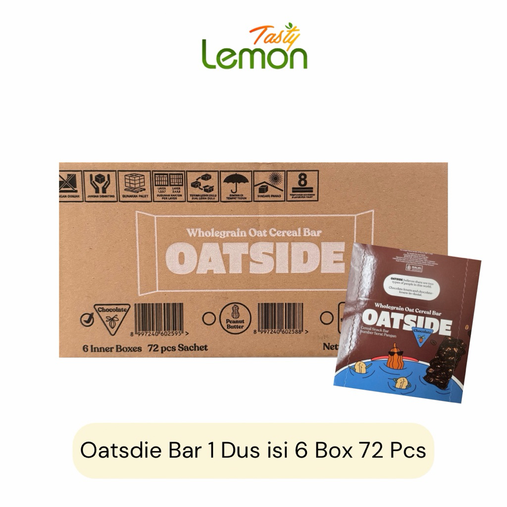 Oatside Bar 1 Dus isi 6 Box 72 Pcs