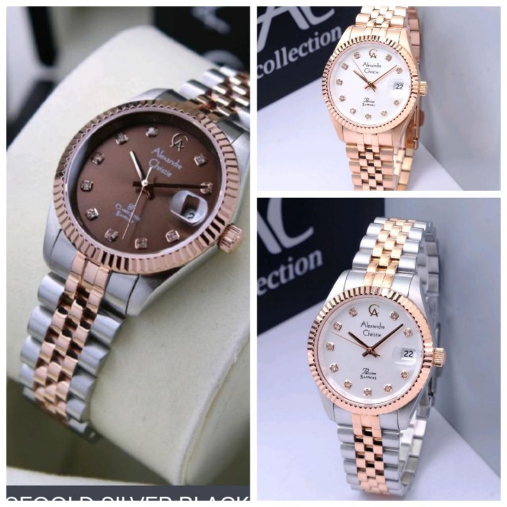 JAM TANGAN WANITA ALEXANDRE CHRISTIE 5013/AC5013LD/AC5013(ORIGINAL)