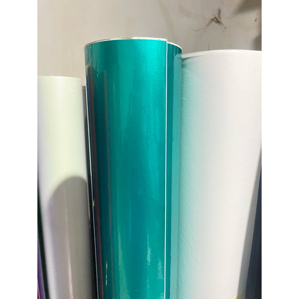 sticker skotlet hijau tosca candy skotlet hijau tosca candy untuk mobil L152cm