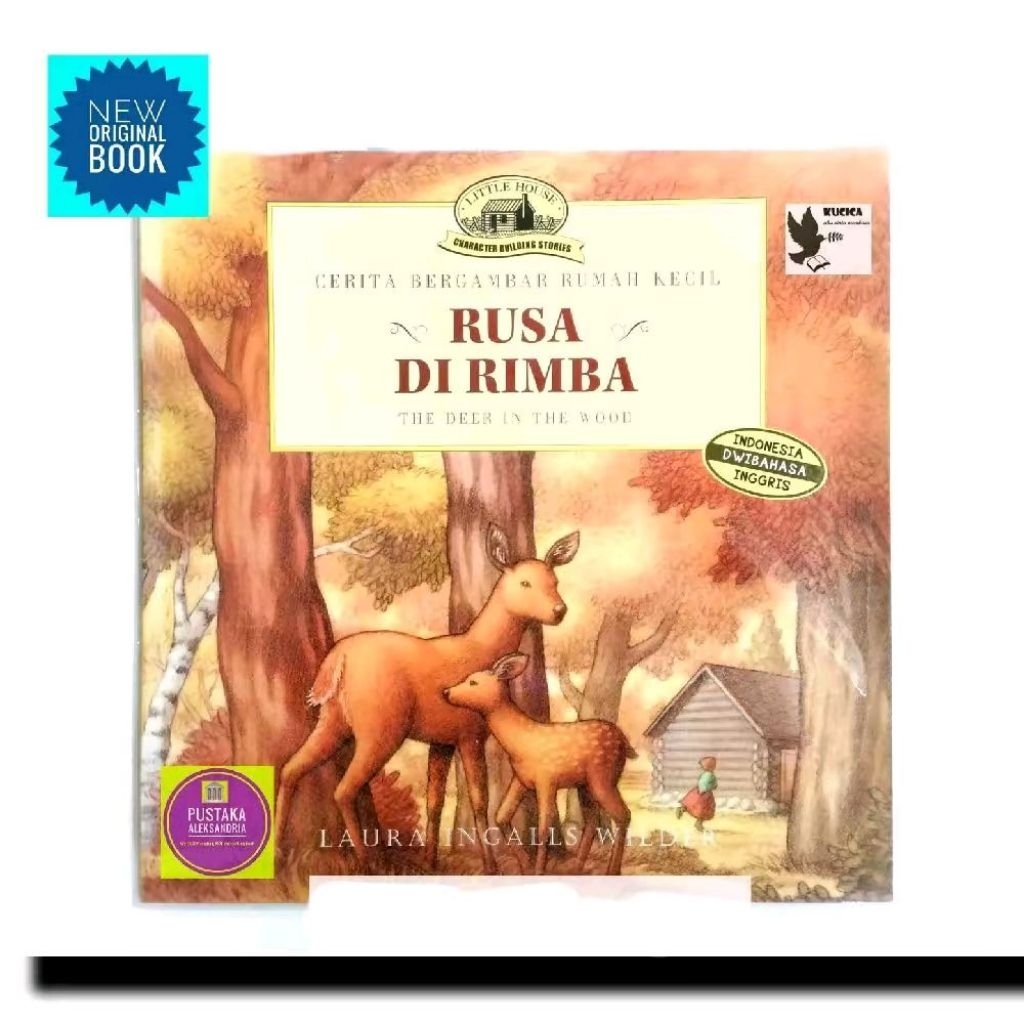 RUSA DI RIMBA Cerita Bergambar Little House on the Prairie Laura Ingalls buku cerita anak
