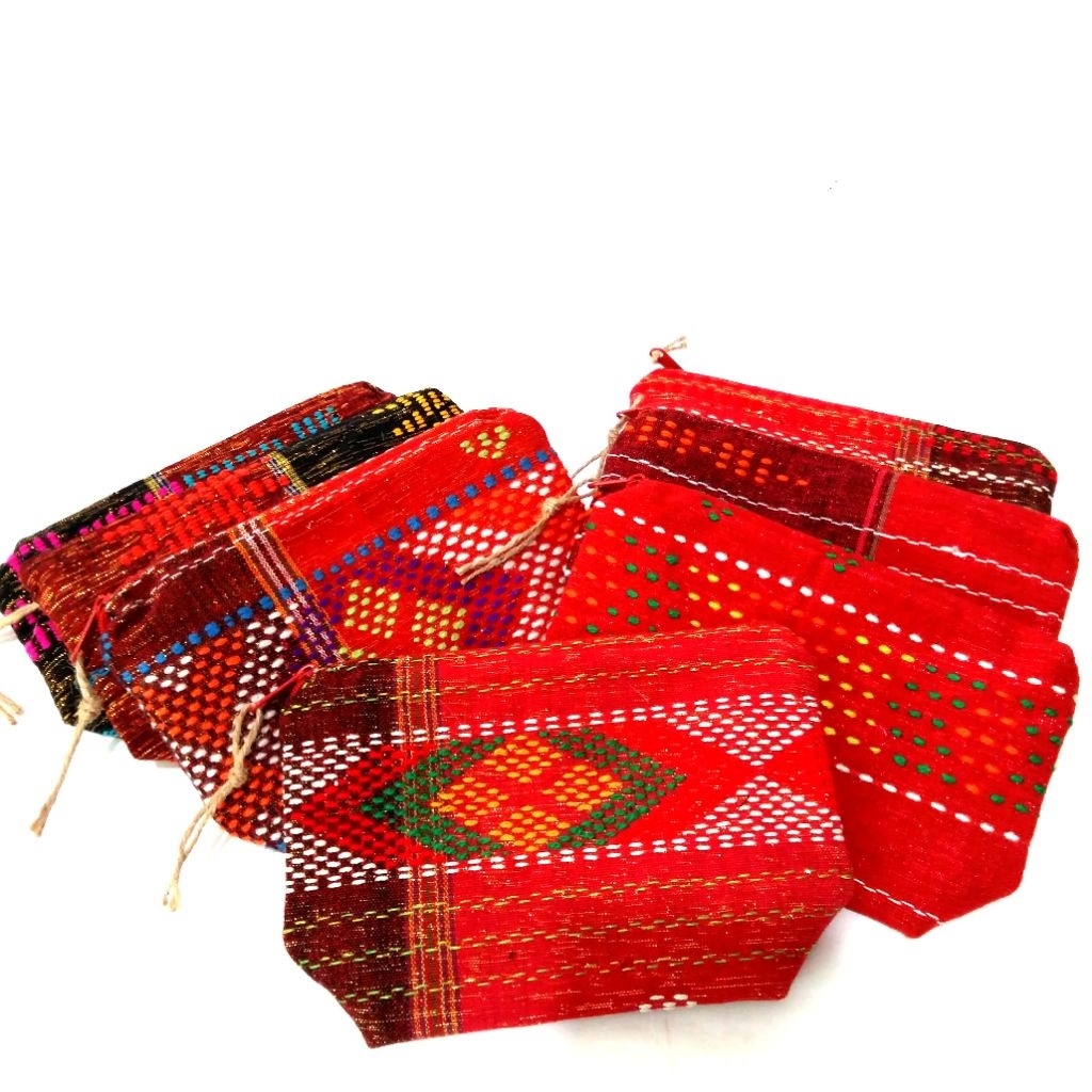 DOMPET POUCH KAIN ETNIK TENUN ULOS