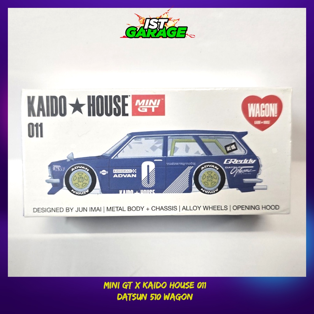 Mini GT X Kaido House Datsun 510 Wagon