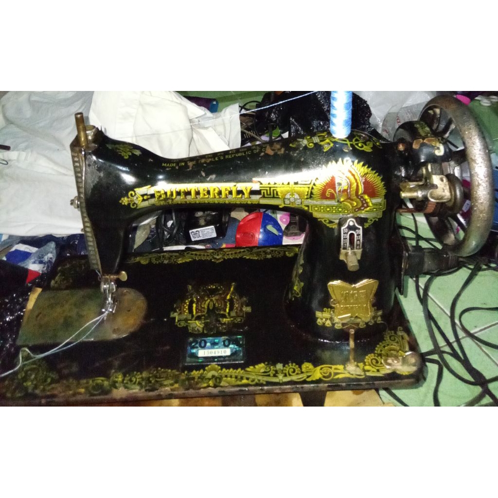 mesin jahit second butterfly