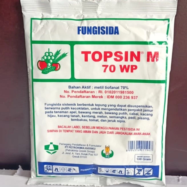 Topsin M 70WP 100gr Fungisida Sistemik Antraknosa