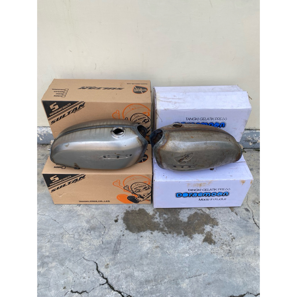TANGKI CB100 PRES DORAEMON TANGKI CB125 PRES SULTAN DETAIL ORIGINAL