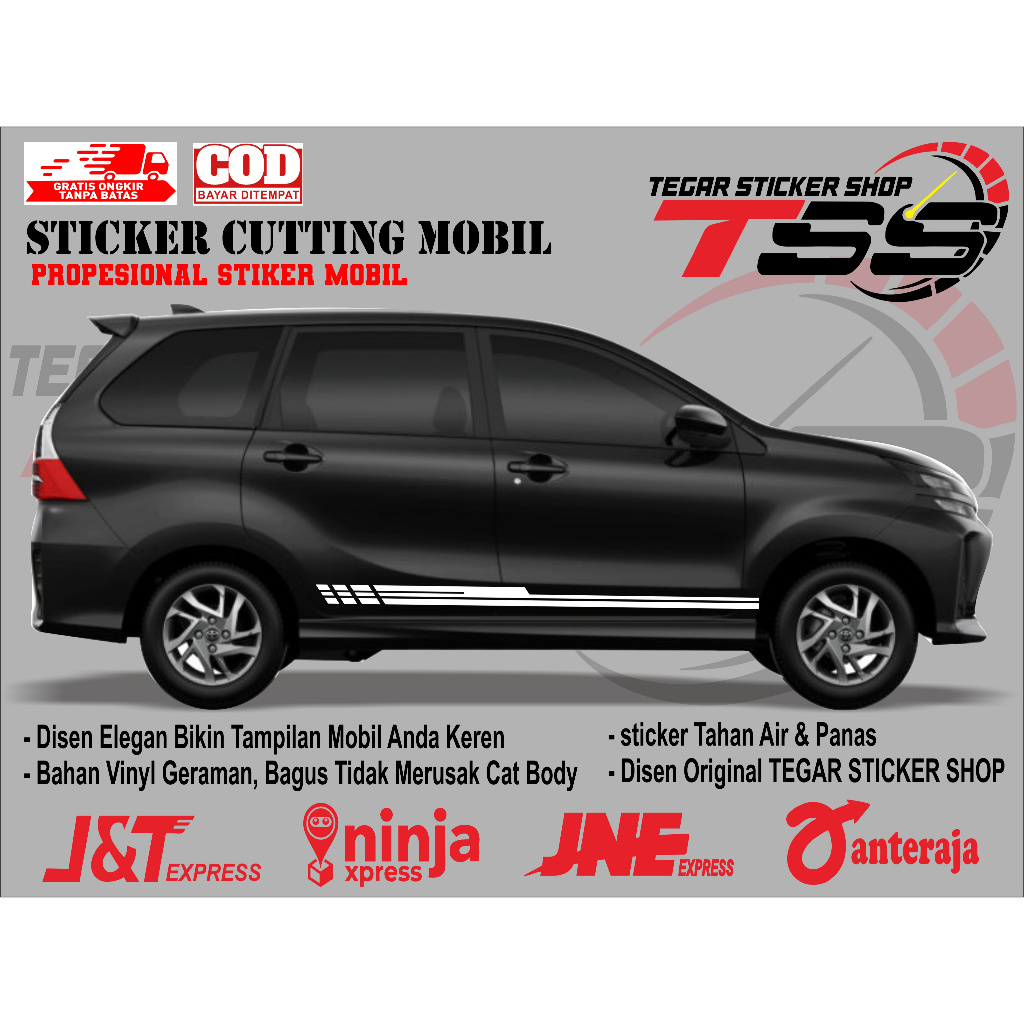 sticker mobil avanza sticker mobil toyota avanza stiker mobil avanza keren sticker variasi mobil