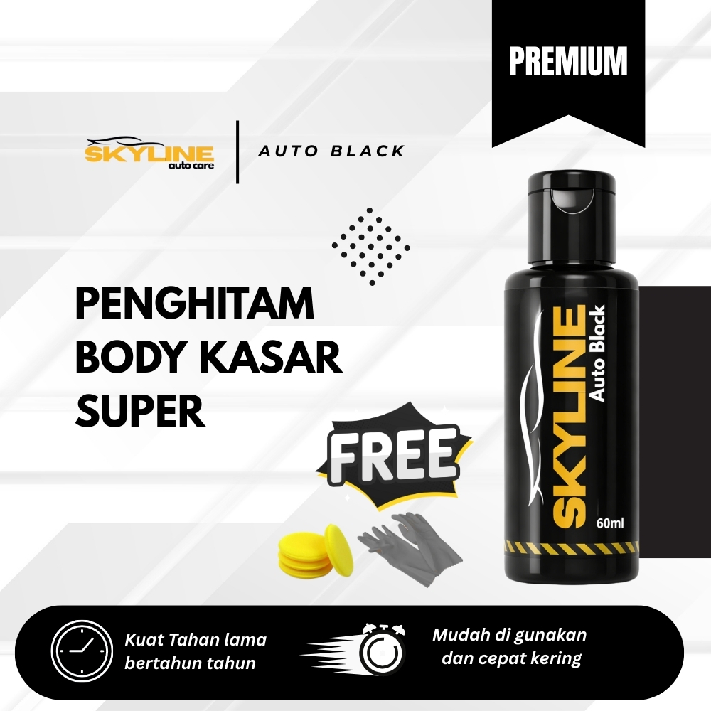 AUTO BLACK PREMIUM PENGHITAM BODY MOTOR /PENGHITAM BODY MOTOR/SEMIR MOTOR/PALING MURAH