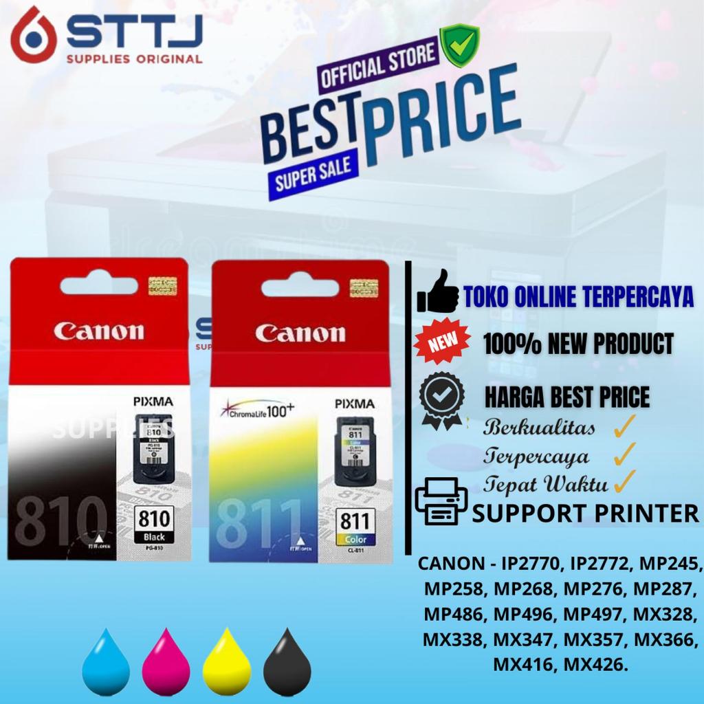 Tinta Canon 810 black untuk Printer IP2770 MP287