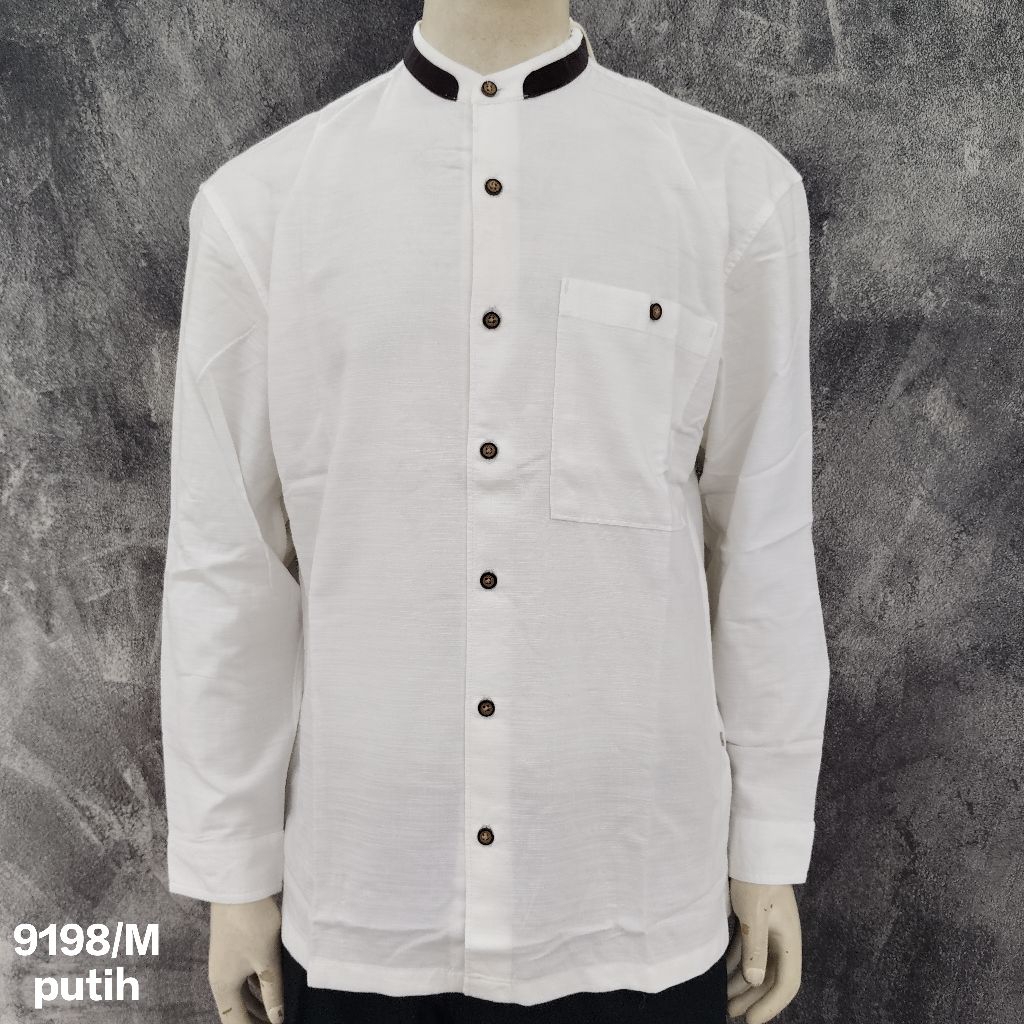 Baju Koko Lengan Panjang EMBA New Arrival