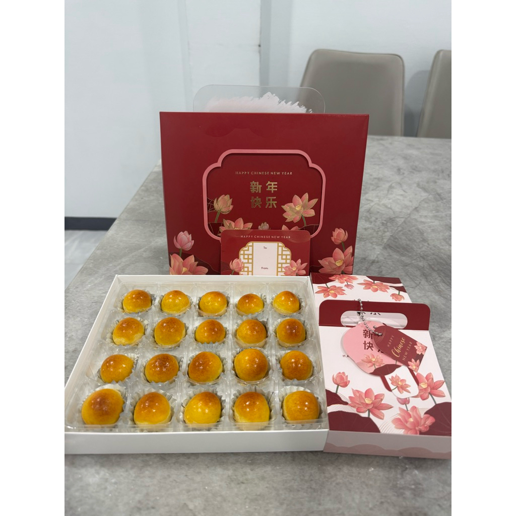 Hampers imlek box sekat nastar box nastar wijsman