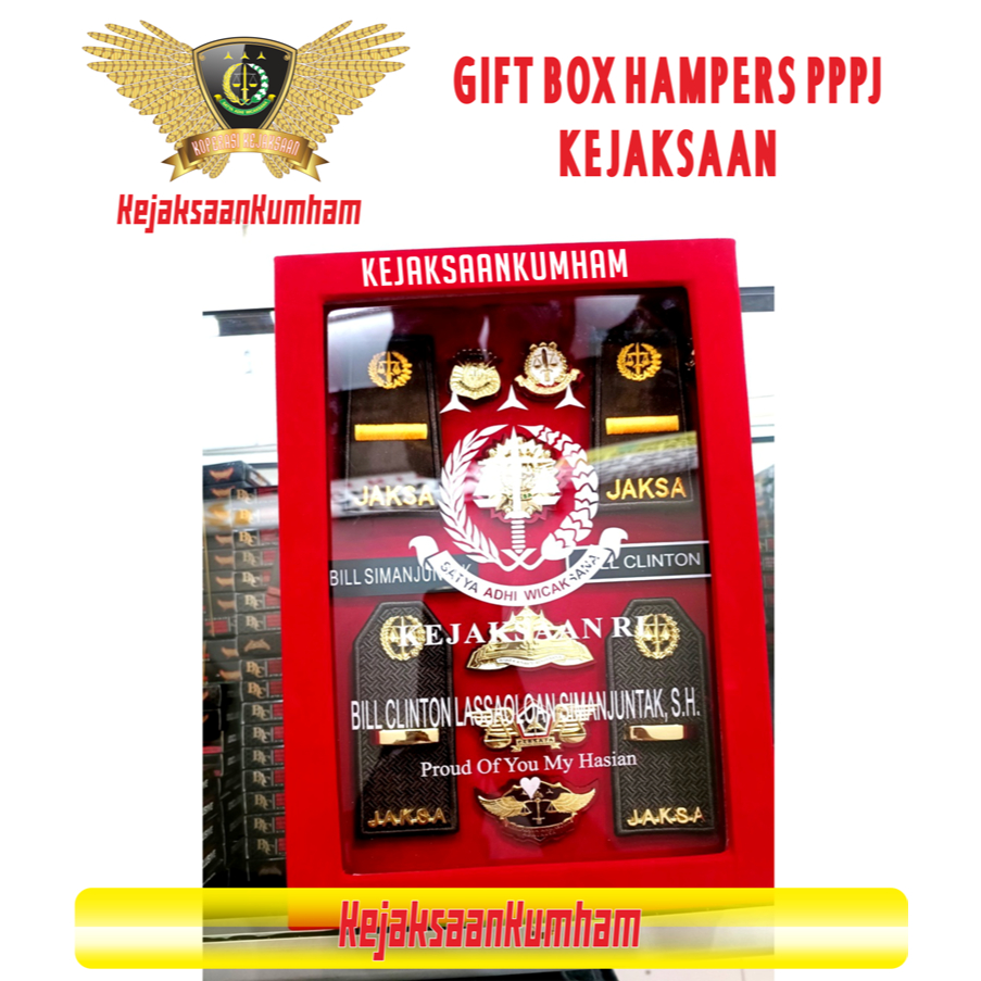 PAKET GIFT BOX HAMPERS PPPJ JAKSA | HADIAH KENANG-KENANGAN CUSTOM KEJAKSAAN