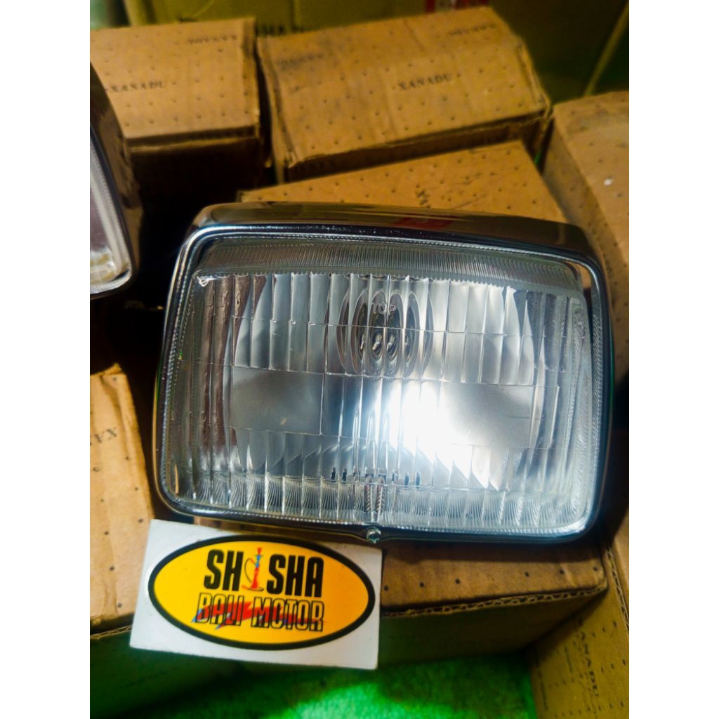 Reflektor Lampu Depan Honda C700 C800 Supercup Import