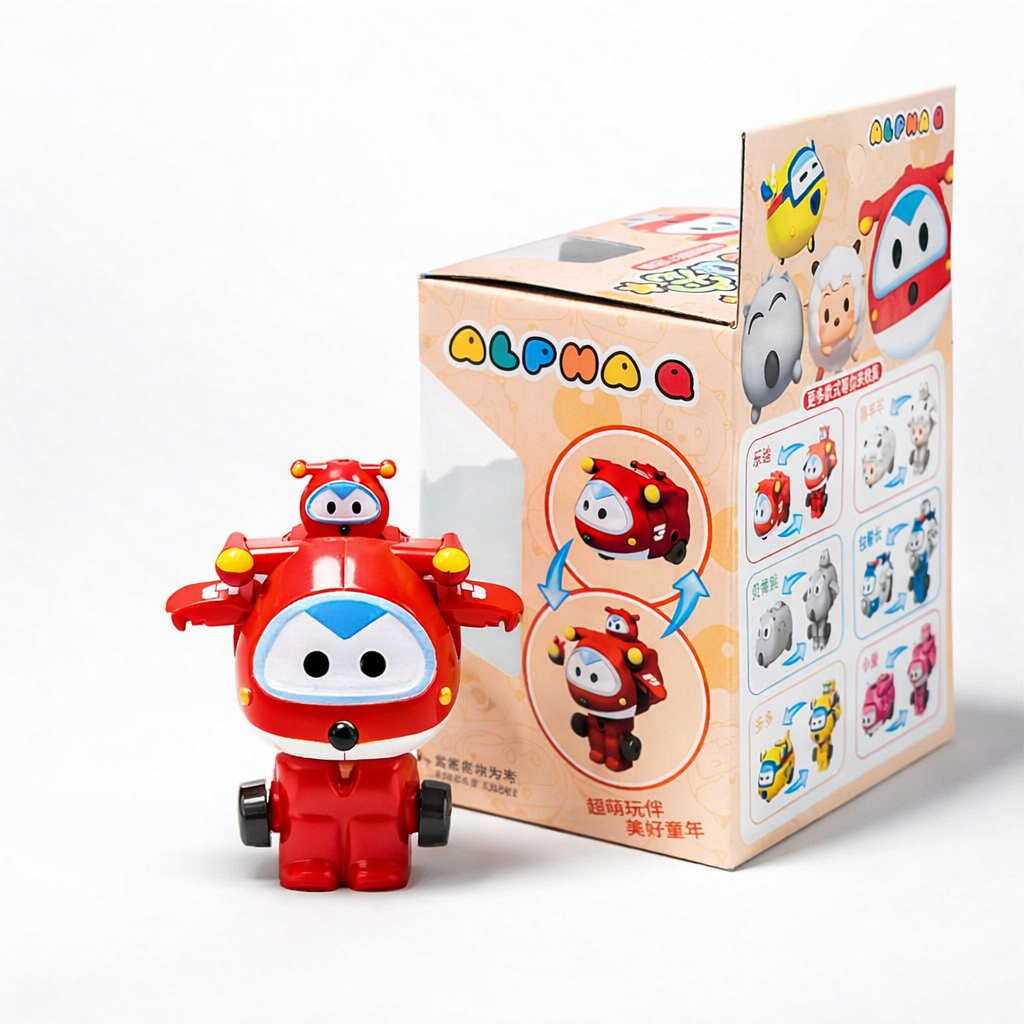 Mainan Super Wings Transform Robot Super Wing Bisa Berubah