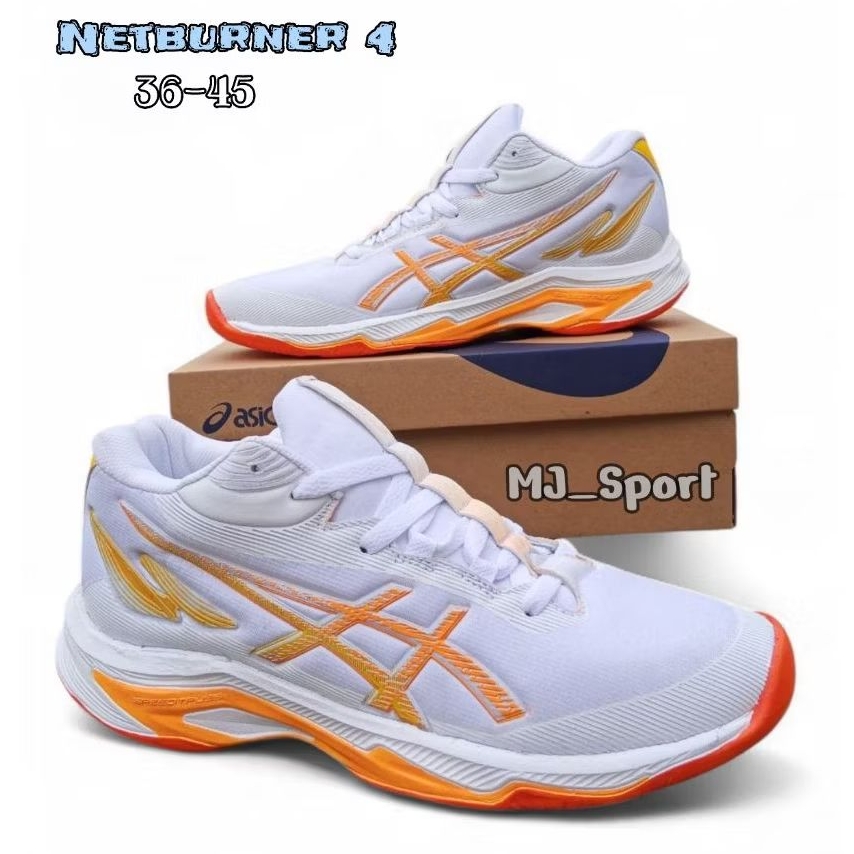 Sepatu Voli Netburner Ballistic 4 - Sepatu Olahraga Voli Pria Dan Wanita - Sepatu Voli Anak Anak Ant
