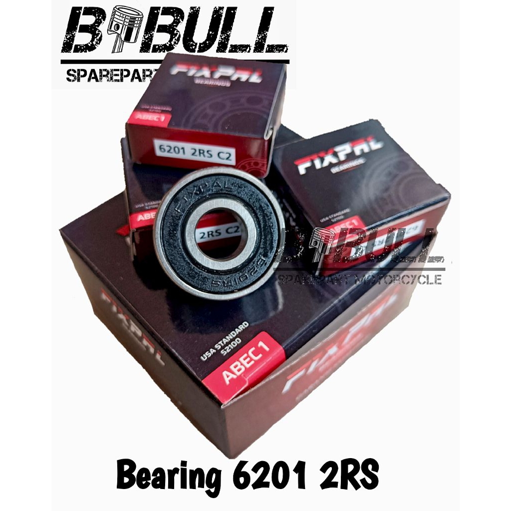 BEARING 6201 2RS Bearing Laher 6201 2rs FIXPAL