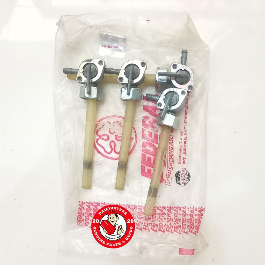 COCK ASSY FUEL KRAN MINYAK BENSIN TANGKI HONDA WIN GL MAX PRO NEOTECH ORIGINAL ORI JAPAN 16950-GF6-0