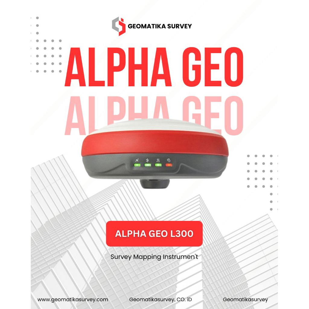 Gps Geodetik Alpha Geo L300 Bekas