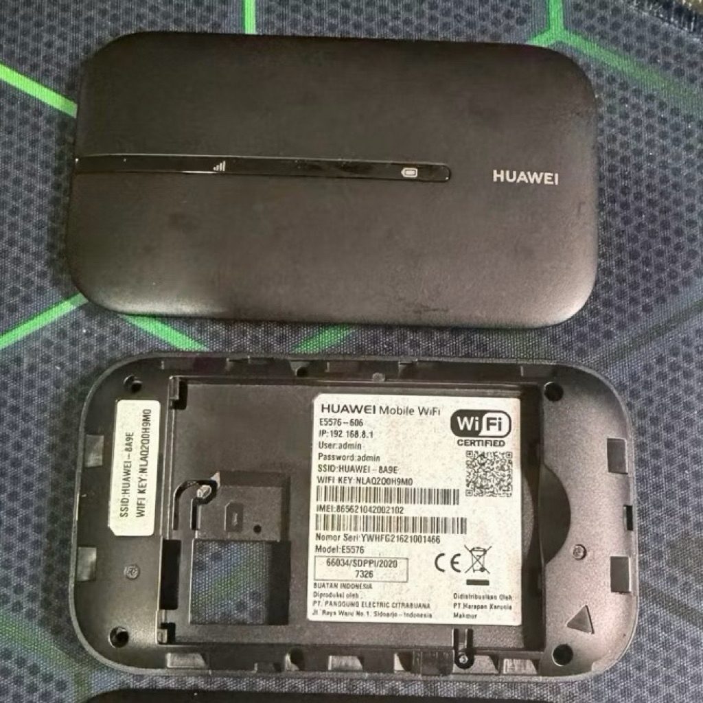 BEKAS Tutup Baterai Backcover Backdoor Mifi Modem Huawei E5576 E5573 E5577 SLIM Bolt Slim2 XLGO Tsel