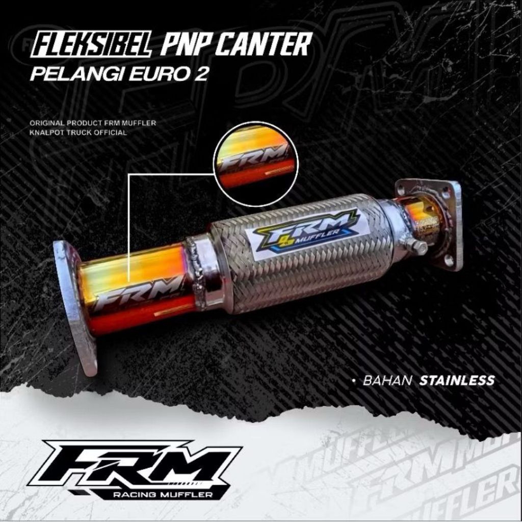 KNALPOT FLEKSIBEL CANTER ENGKEL PNP ORIGINAL FRM MUFFLER