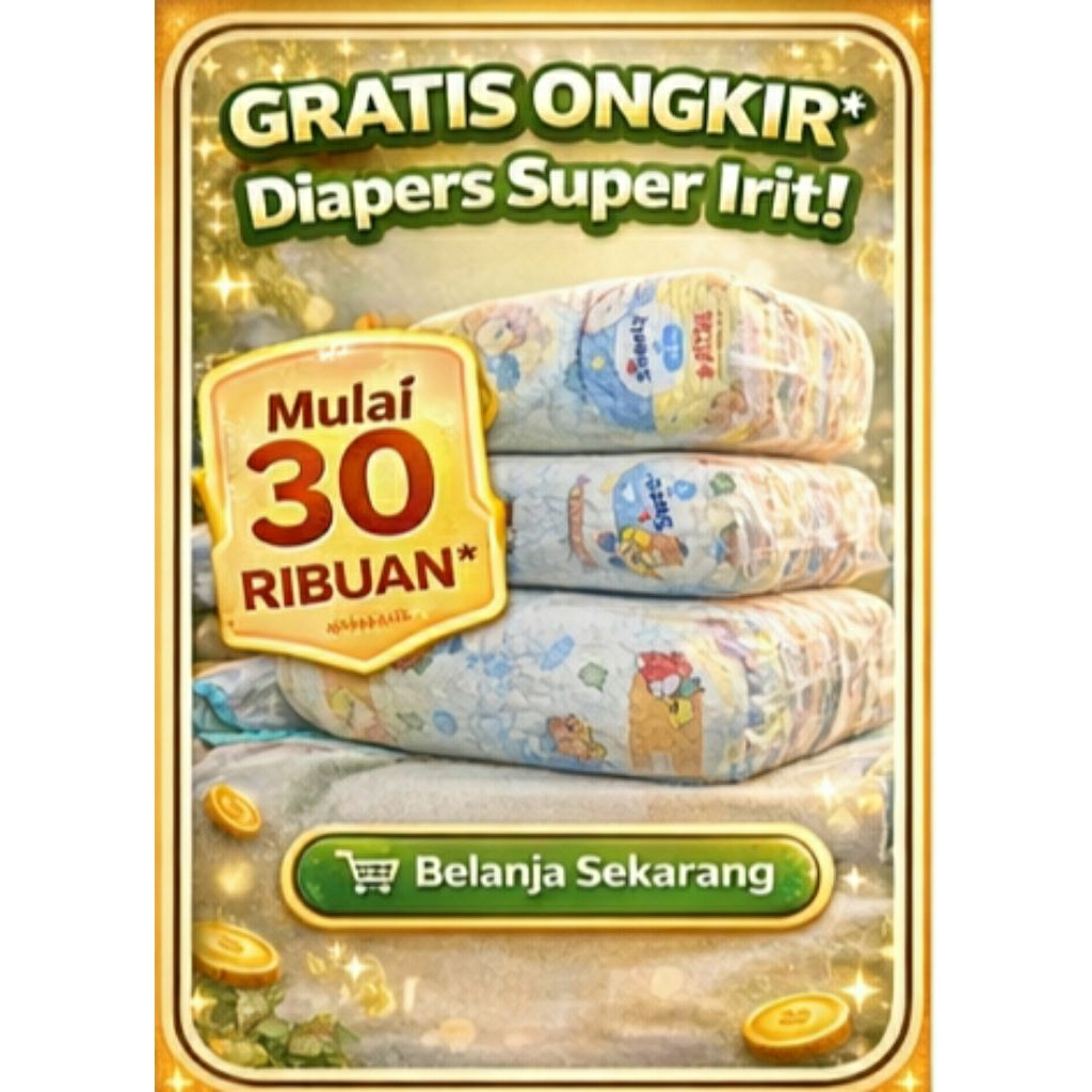 Pampers Bayi Curah Premium – Lembut, Adem, & Super Nyaman