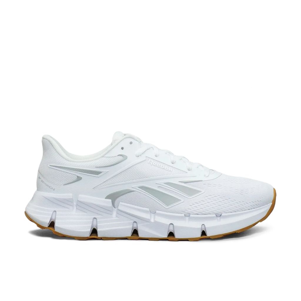 Reebok Zig Dynamica 6 Men's Running Shoes - White Grey