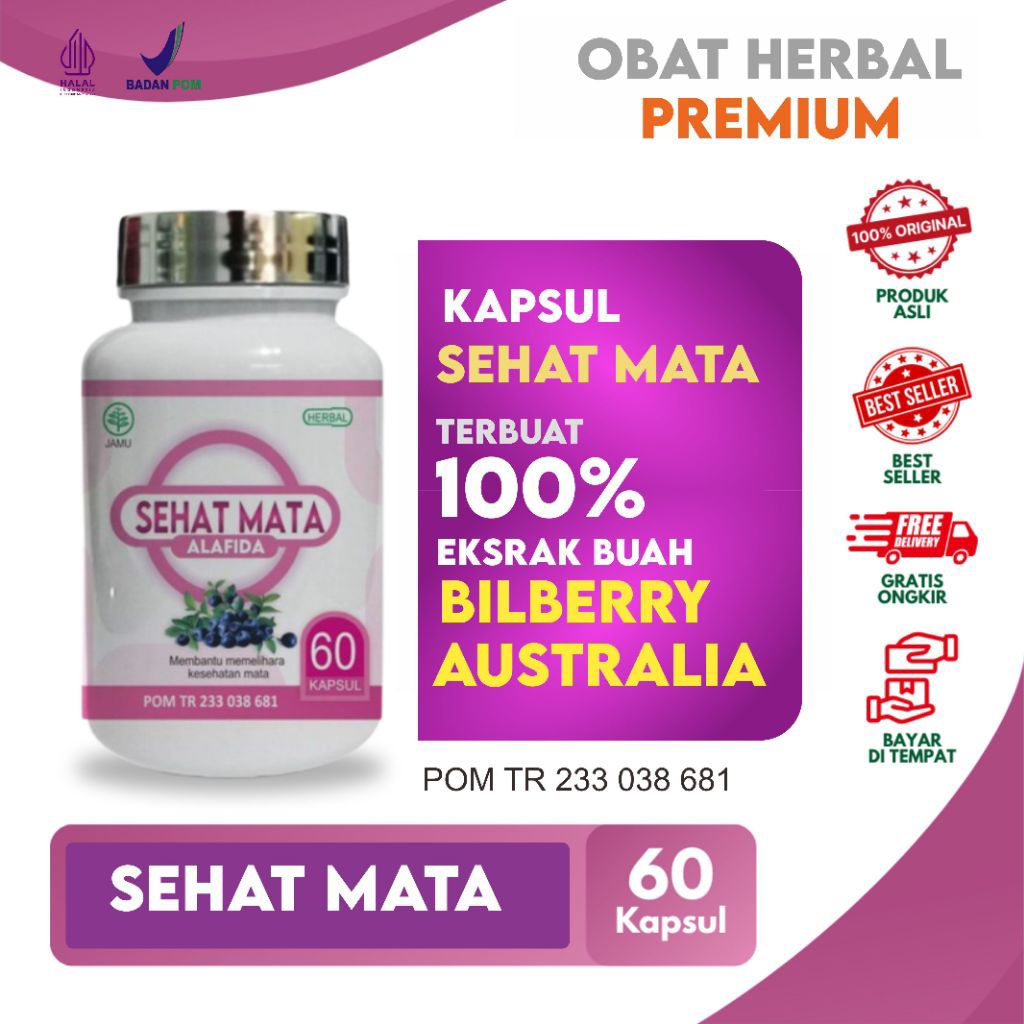 Sehat Mata alafida Kapsul Bilberry