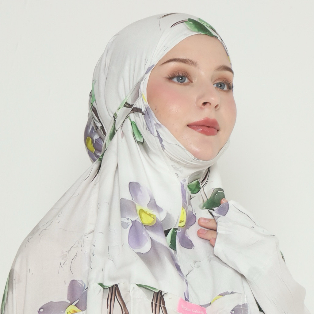 MUKENA HADROMUT mukena terusan motif hadromud tanpa kombinasi kaos mukena motif cantik