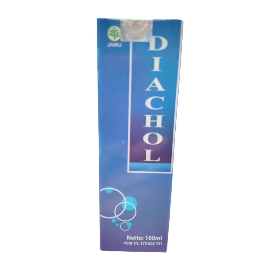 OBAT HERBAL MEMURUNKAN GULA DARAH DAN KOLESTEOL / DIACHOL SIRUP 100ML