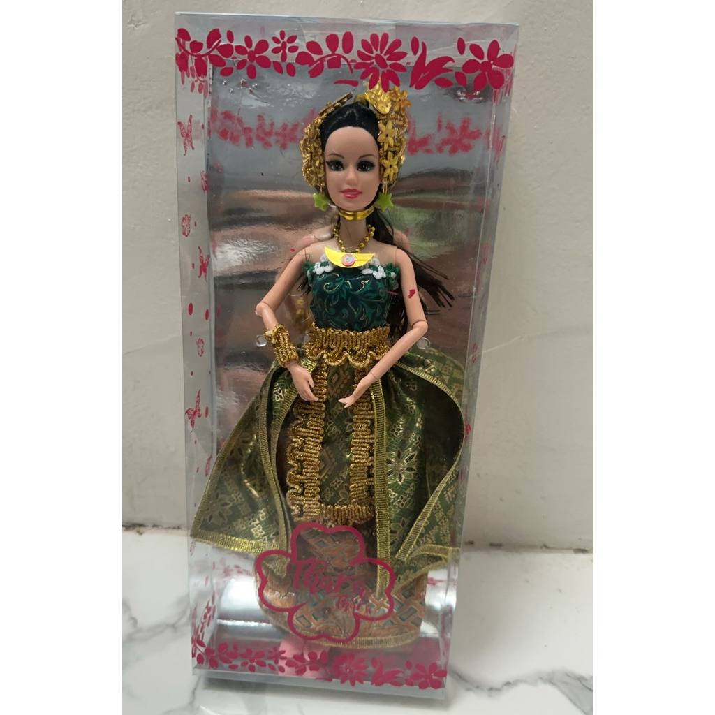Boneka berbi baju jaipong adat sunda