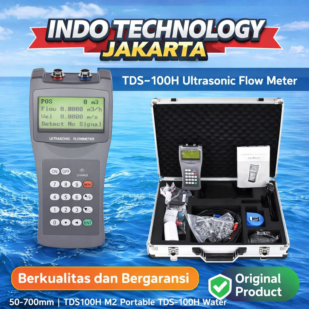 Ultrasonic Flow Meter 50-700mm  TDS100H M2 Portable TDS-100H Water