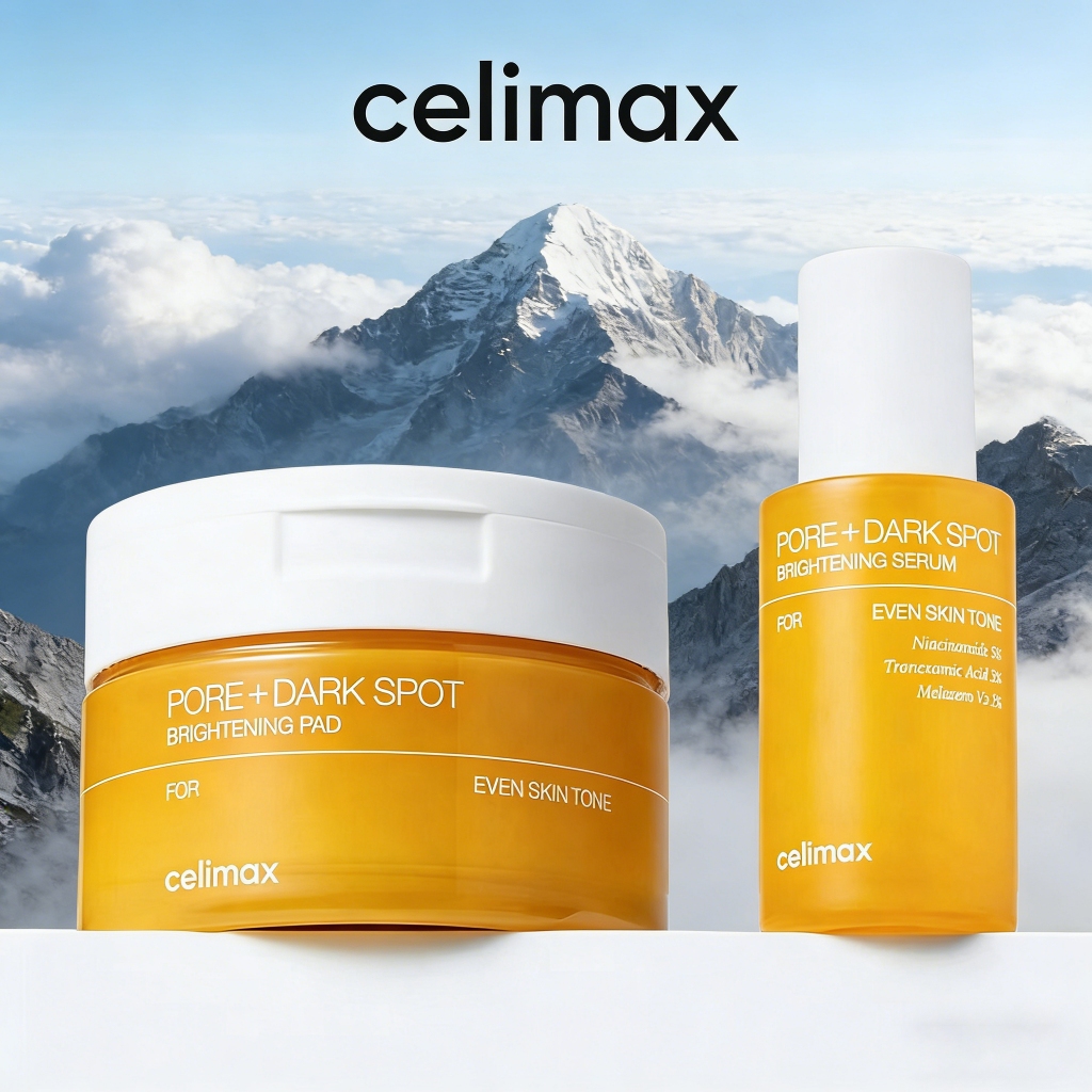 Celimax Pore+Dark Spot Brightening Serum 30ml / celimax Pore+Dark Spot Brightening Pad 80ea / Celima