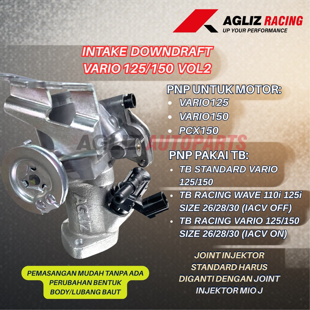 INTAKE MANIFOLD DOWNDRAFT (PNP) VARIO125/150 PCX150 VOL2