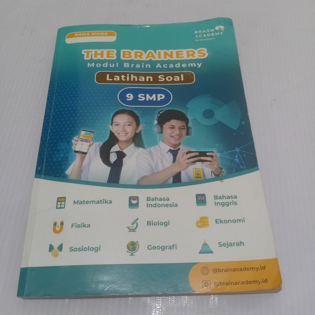 THE BRAINERS MODUL BRAIN ACADEMY LATIHAN SOAL 9 SMP