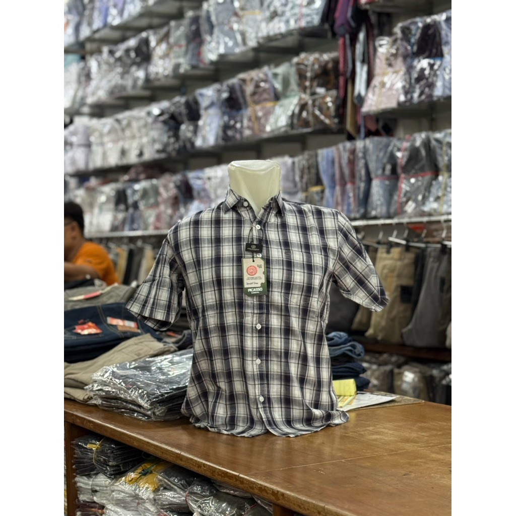 KEMEJA PICASSO ORIGINAL SLIMFIT / PAKAIAN PRIA DEWASA