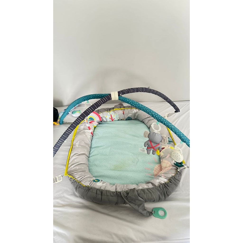 Preloved - TAF TOYS Musical Newborn Cosy Gym Preloved Melatih Motorik Bayi Usia 0-12 Bulan