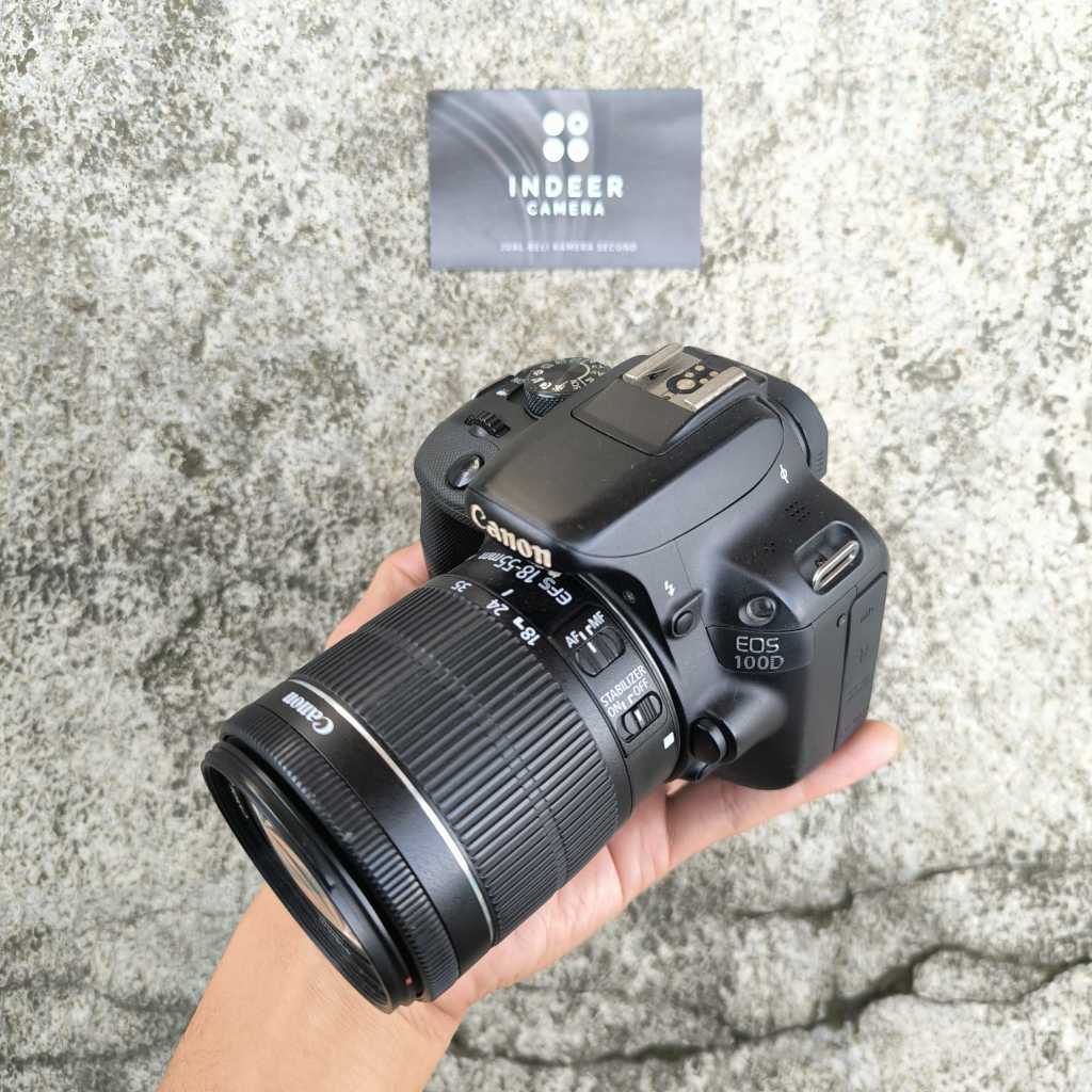 CANON EOS 100D KIT 18-85MM NORMAL SECOND MURAH BUKAN 100D 600D 700D 750D 800D